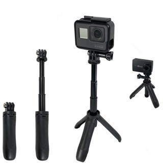 Gậy Selfie có thể mở rộng Di động Vlog Selife Stick Chân đế ba chân cho Gopro Hero 11 10 9 DJI Osmo Action 3 Insta 360 X3 Phụ kiện