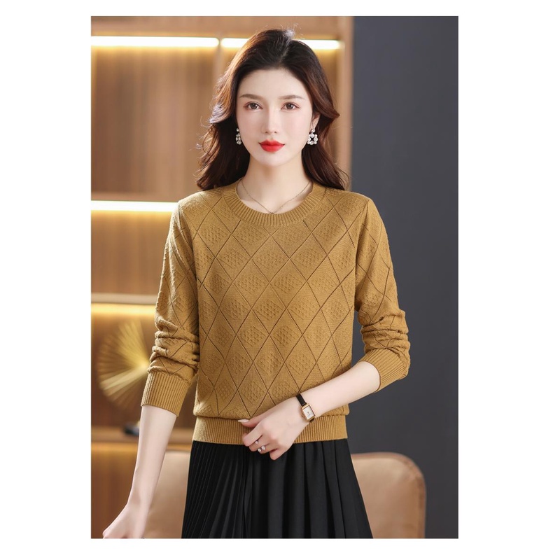 Mới Áo sweater Dệt Kim Thời Trang Mùa Thu Cho Nữ