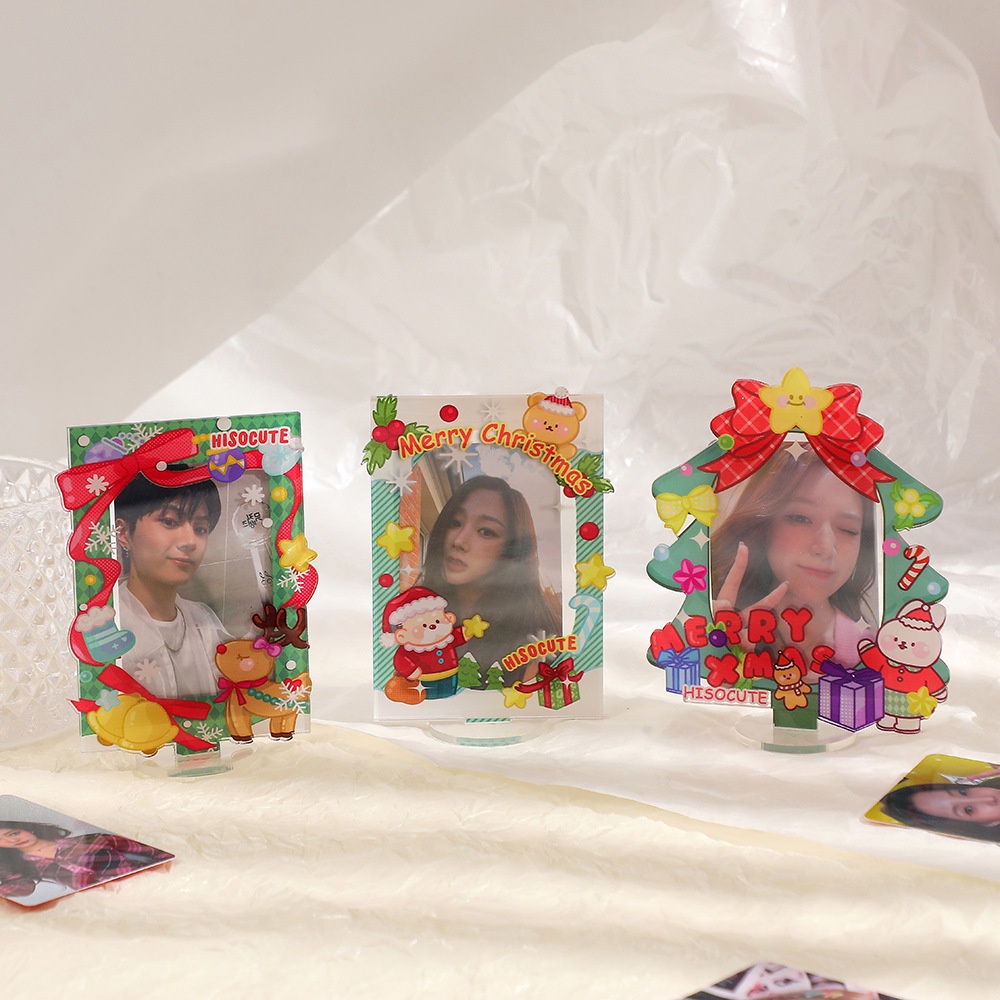 Khung Ảnh Ba inch Bằng acrylic Để Bàn Trang Trí Giáng Sinh
