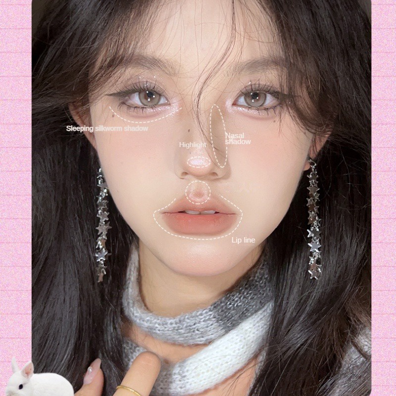 Flortte Son Môi Hai Đầu Kiêm Chì Kẻ Viền Môi Hiệu Ứng Lì Chống Thấm Nước