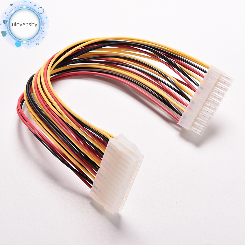Ulovebsby Dây Cáp Nối Dài 24 pin Sang Cổng pc psu tw Dài 30cm vn