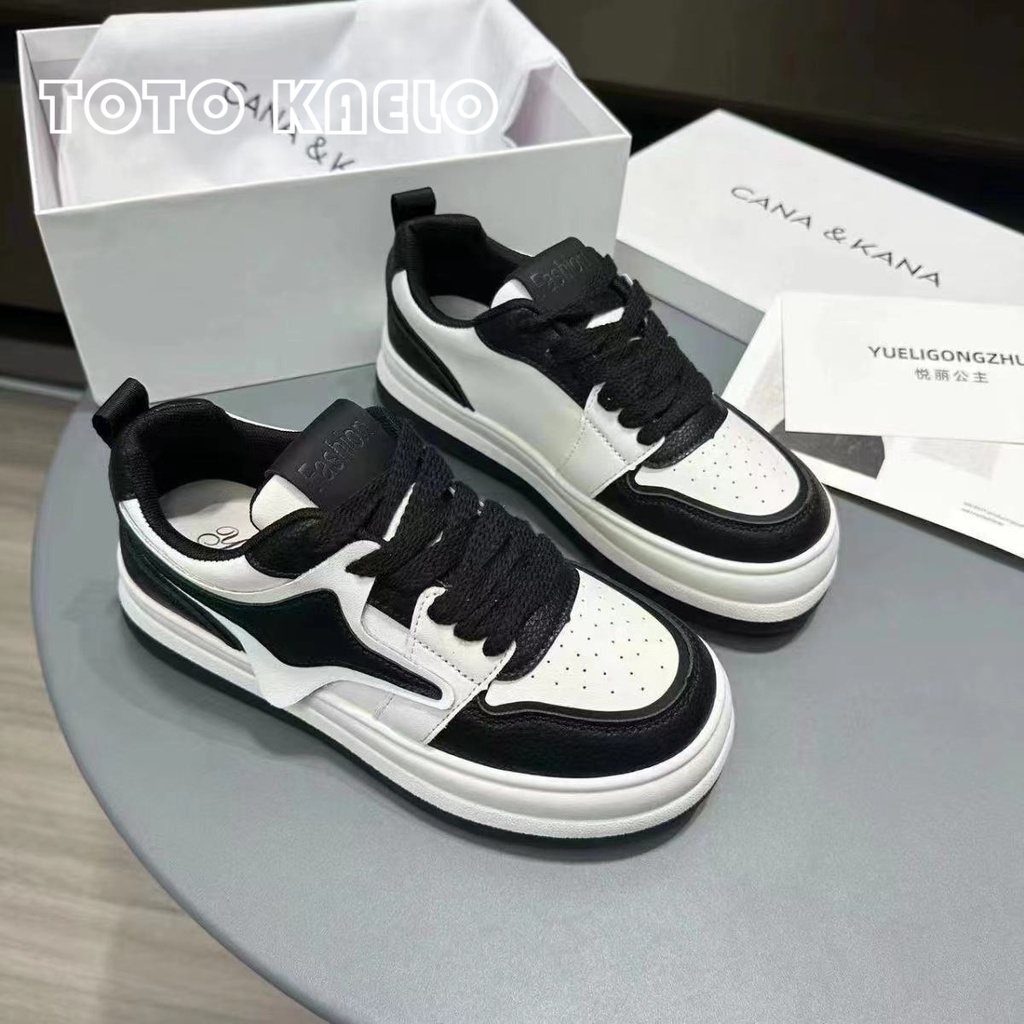 TOTOK giày thể thao nữ giày sneaker nữ Thoáng Khí 2023 hot trend Bảnh bao Chống bám bụi Đàn hồi Cá tính FYD23A0OE3 42Z231019
