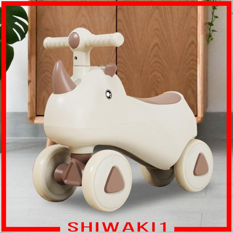 Xe Đạp Đồ Chơi 4 Bánh Có Nhạc Và Đèn 4 Bánh Cân Bằng Cho Bé 1-3 Tuổi