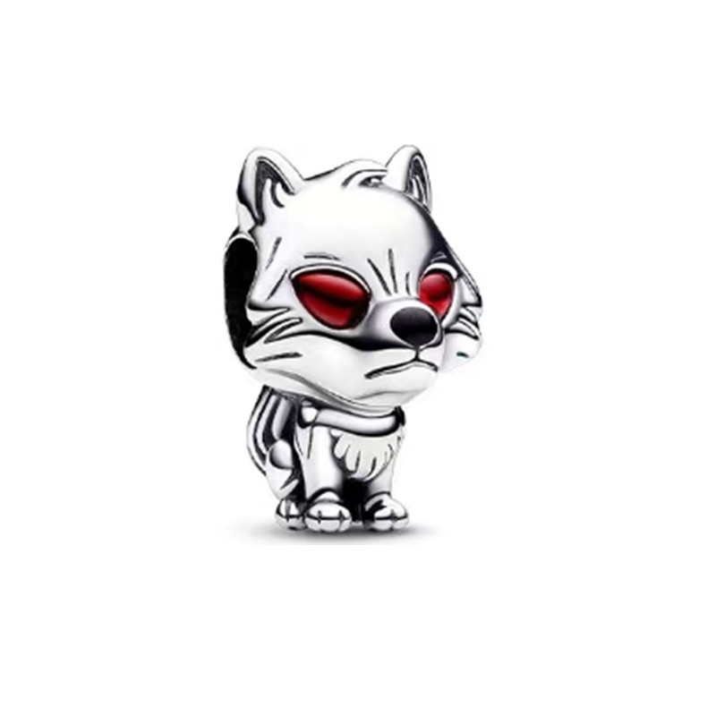 Vòng Tay Chuỗi Hạt Mạ Bạc 925 Mặt Hình Đầu Lâu Trái Tim Phong Cách Châu Âu Mới Nhất 2023 Pandora