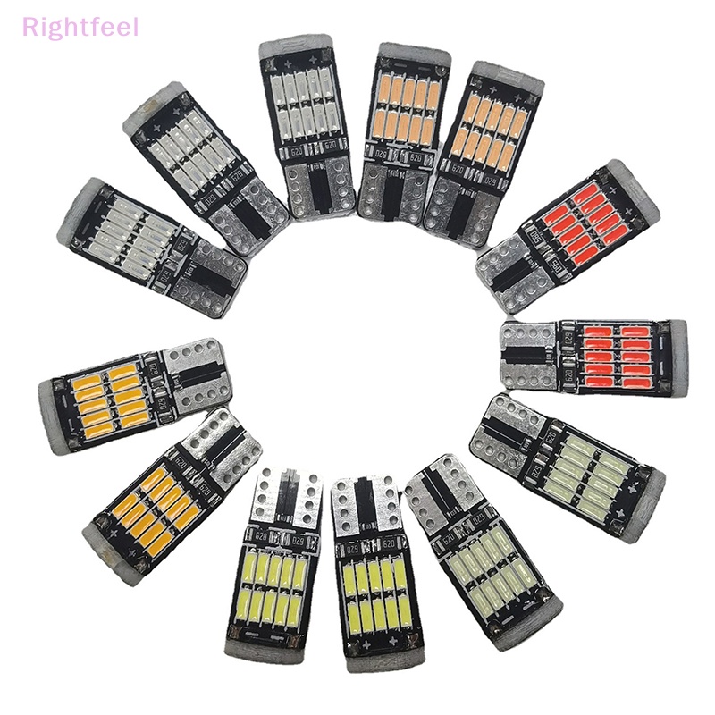 Set 2 Đèn led Tín Hiệu 12v t10 canbus 6500k 26 smd 4014 chip Dành Cho Ô Tô Mới