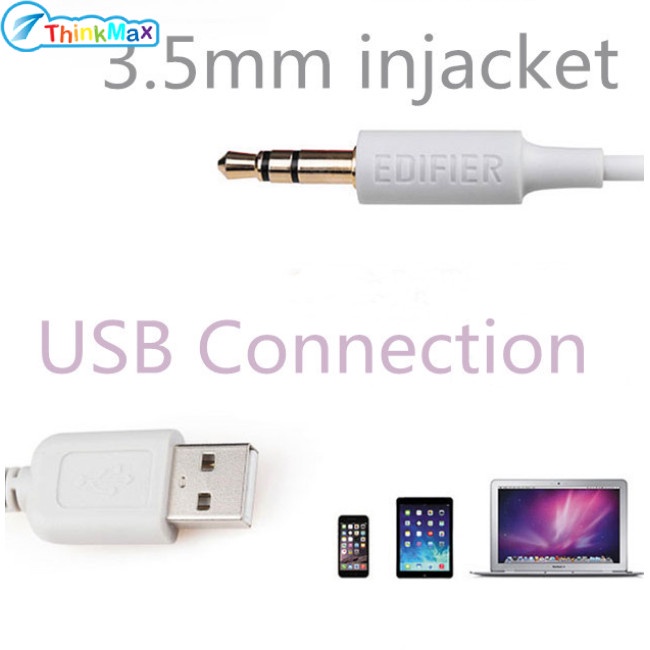 Loa edifier r12u Có Dây Jack 3.5mm Chuyên Dụng Cho laptop / Xe Hơi