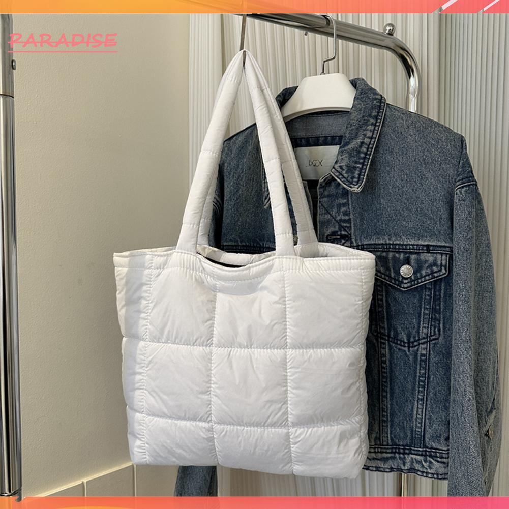 Túi Xách tote Lót Bông Mua Sắm Có Đệm Phồng Cho Nữ