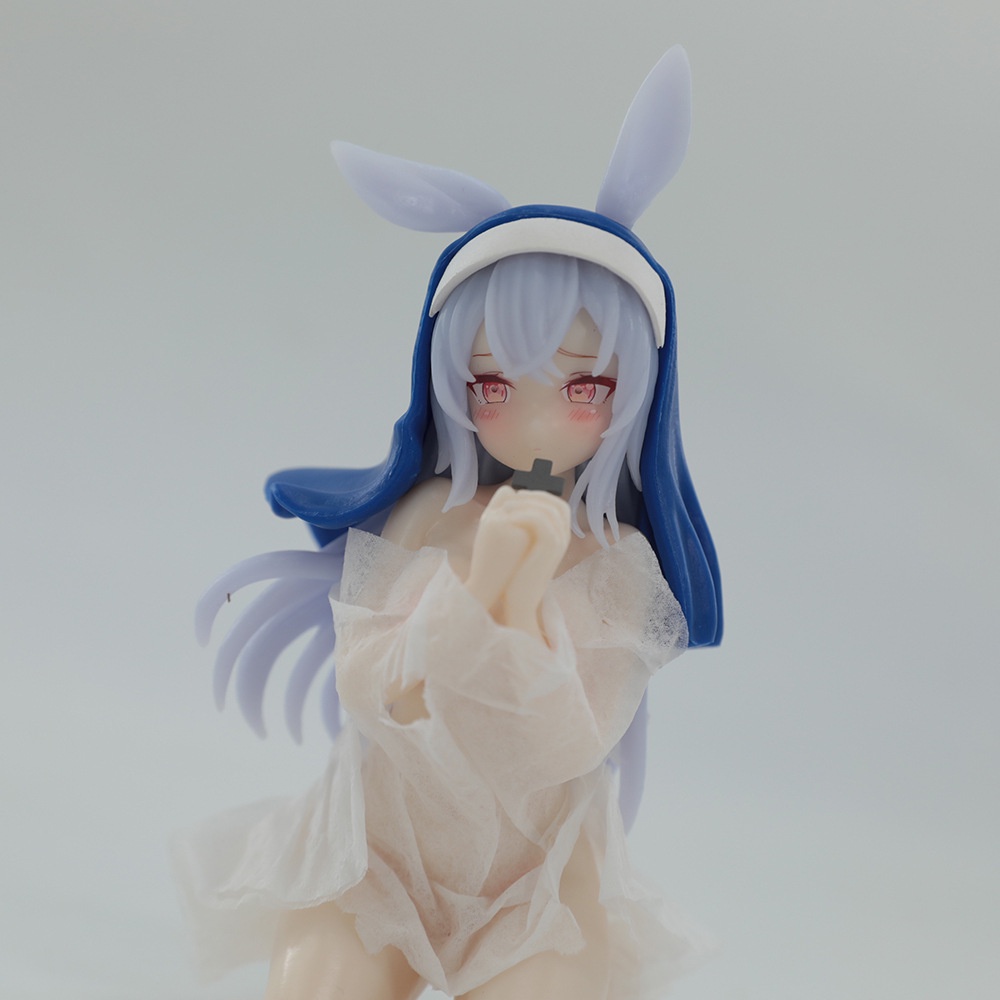 Mô Hình Cô Gái anime carnal girl q Hành Động nun Với Tai Thỏ Làm Quà Tặng Cho Bé unisx