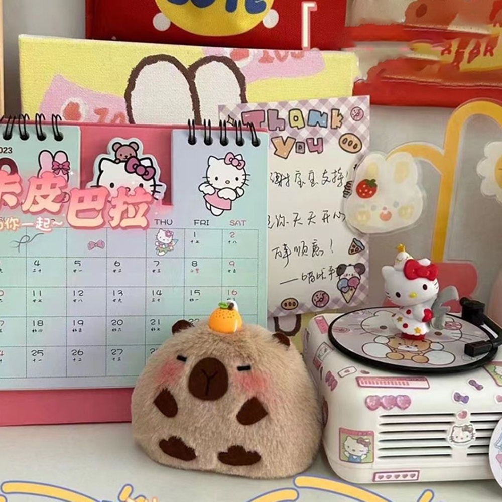 Hoạt Hình Chuột Nhồi Bông Mềm Mại Trang Trí Túi Xách / Đồ Chơi capibaraka diy