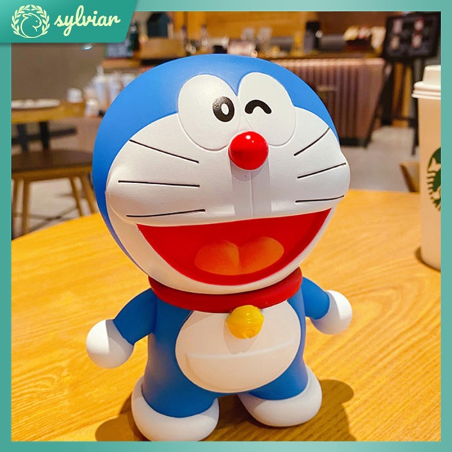 Ống Heo Tiết Kiệm Hình doraemon Dễ Thương Sức Chứa Lớn
