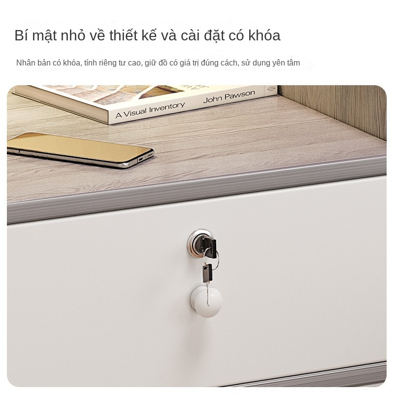 Tủ Nhỏ Đựng Đồ Để Cạnh Giường Phòng Ngủ Kiểu Dáng Đơn Giản Mới