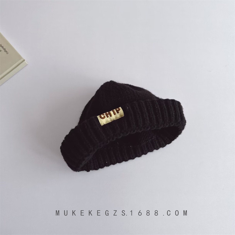 MŨ LEN CHIP VÀNH TRÒN THỜI TRANG CHO BÉ 2-4 TUỔI- HÀNG QCCC