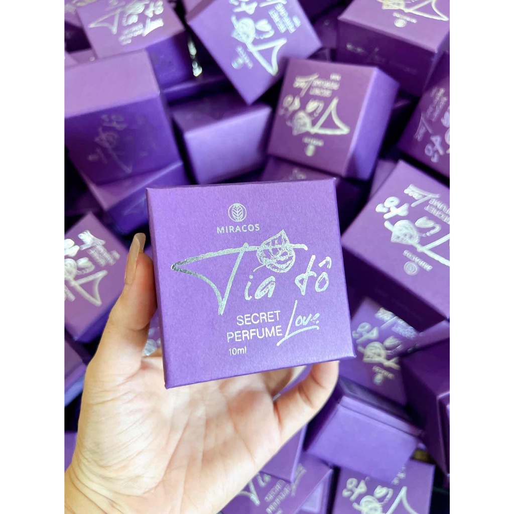 Nước hoa vùng kín nữ tía tô Secret Love Perfume khử khuẩn, thơm lâu - 10ML