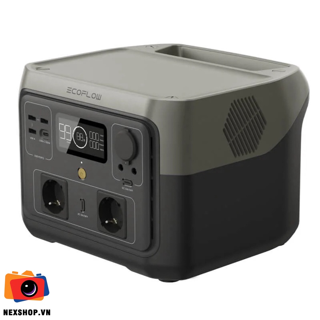 Trạm điện di động EcoFlow River 2 Max 512Wh 140,000mah | Hàng chính hãng | FullVAT | Bảo hành chính hãng 5 năm