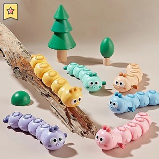 Dễ thương đồ chơi lên dây cót hình con sâu đáng yêu cho thú cưng jp3vn