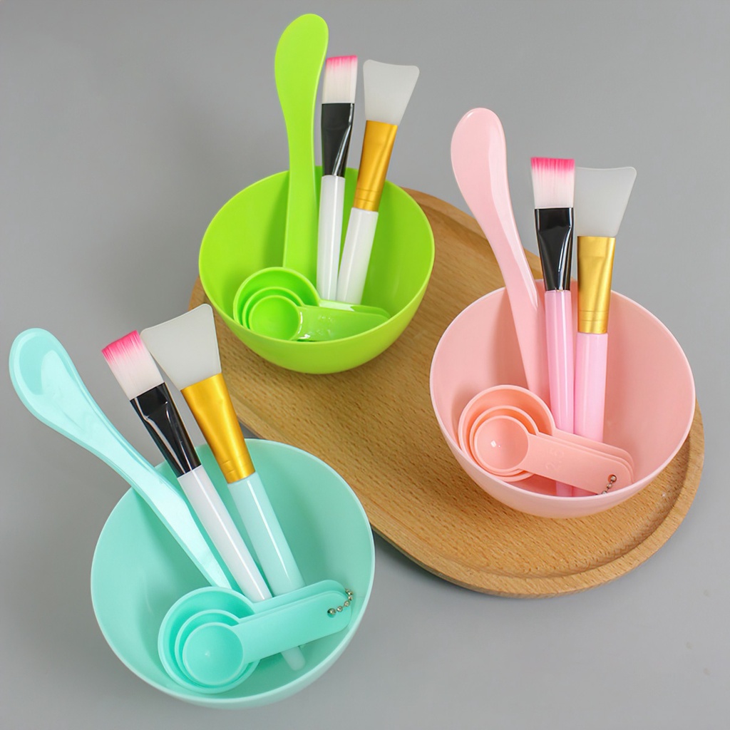 Bộ Bát Trộn Đắp Mặt Nạ, Bộ Chén Trộn Mặt Nạ 6in1 Tiện Ích -joyhome_official
