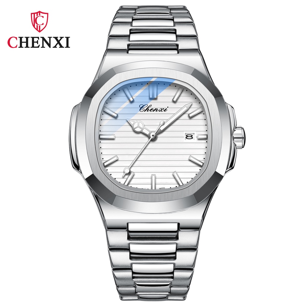 Chenxi Đồng Hồ Đeo Tay Chống Thấm Nước Phát Quang Đơn Giản Theo Phong Cách Doanh Nhân Dành Cho Cặp Đôi
