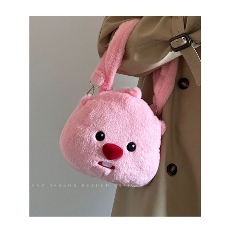 Dễ Thương Túi Đeo Chéo Hình Thú Nhồi Bông Đáng Yêu Thời Trang 2023 Mới