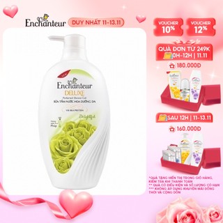 Sữa tắm nước hoa dưỡng da Enchanteur Delightful 650gr