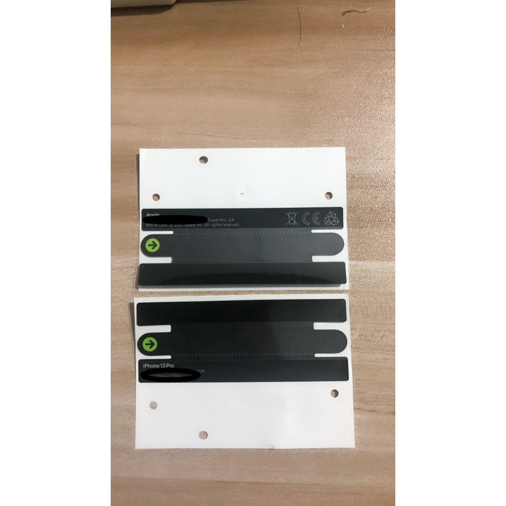 1 Bộ Nhãn Dán Hộp Bán Lẻ Rỗng Cho 15 15plus 14 pro plus max 13 mini pro max