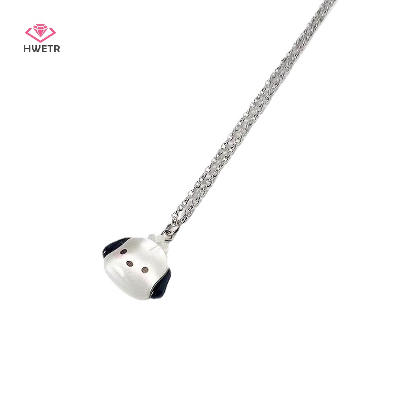 Vòng cổ HWETR có thể điều chỉnh mặt Kuromi Cinnamoroll Mymelody dễ thương cho nữ