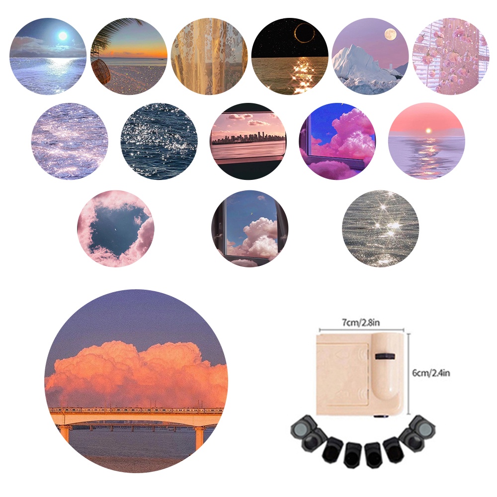 Đèn led Chiếu Sân Khấu Họa Tiết Mặt Trăng 7-16 Dùng Trang Trí Giáng Sinh