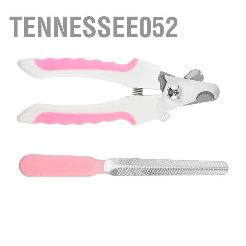 Tennessee052 Thú Cưng Kéo Cắt Móng Tay Thép Không Gỉ Chân Làm Đẹp Chải Lông Dụng Cụ Chó Bấm Với Dũa Cho Mèo