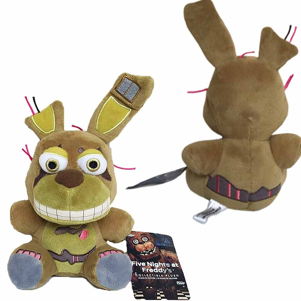 FIVE NIGHTS AT FREDDY’S 7 INCH SPRINGTRAP PLUSH TOY FNAF 2016 SERIES 2