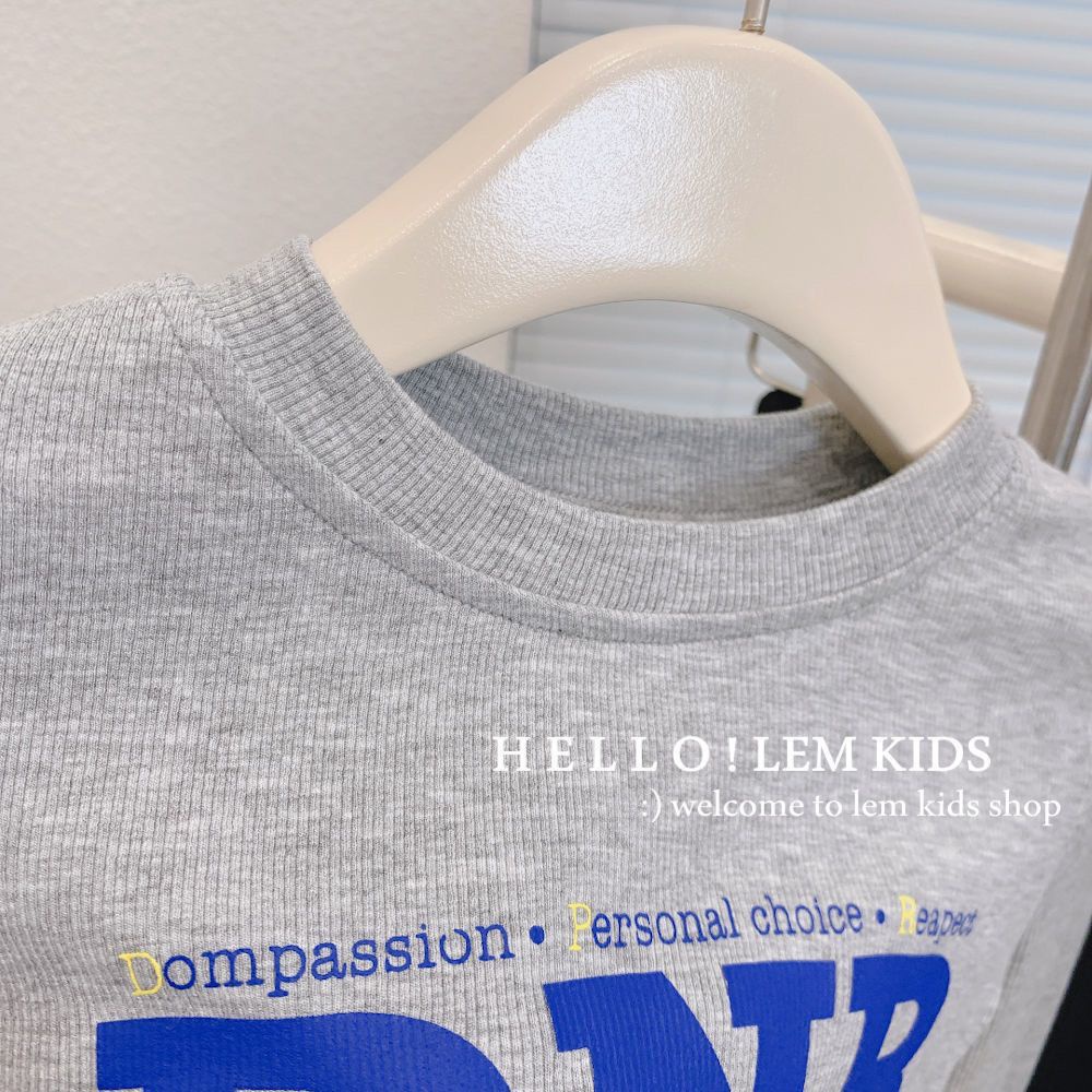 Áo Thun Tay Dài Phong Cách Hàn Quốc Cho Bé Gái 1-9 Tuổi