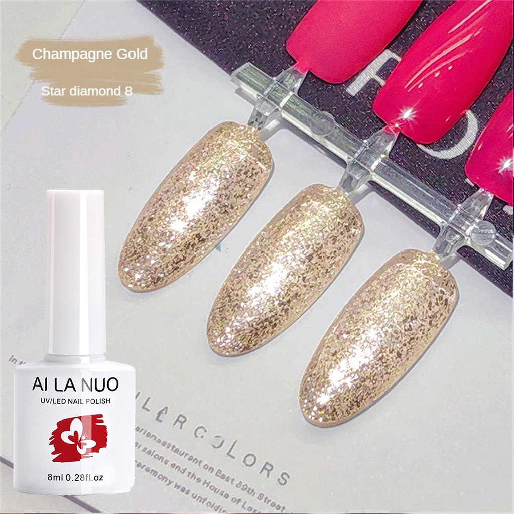 Sơn móng gel mềm UV ANNIES Ailanuo 8g bán vĩnh viễn trang trí nghệ thuật thời trang thu đông