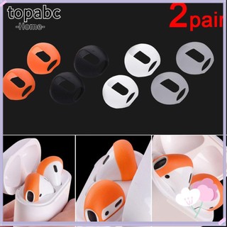 Set 2 cặp đệm silicone mềm bảo vệ tai nghe Apple Airpods