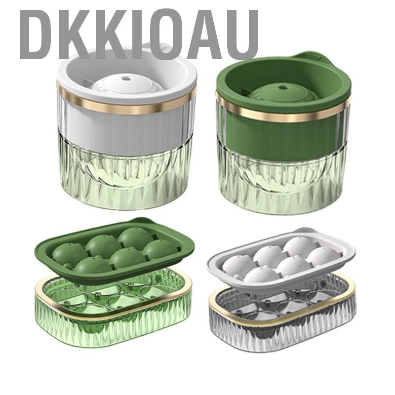 Dkkioau Big Silicone Ice Maker 3D Round Sphere High Balls Shape Mold Reusable for Whiskey Bar Upgrade Tools