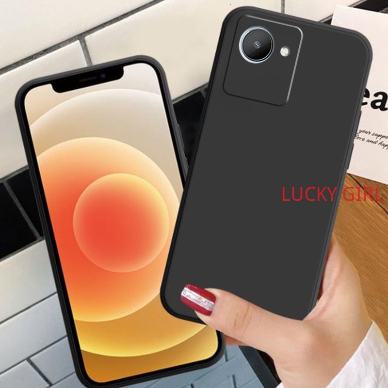 Ốp lưng Realme C30 Ốp lưng Realme C30S Ốp Điện Thoại Màu Trơn Cho realme c30 c30s realme c30 su