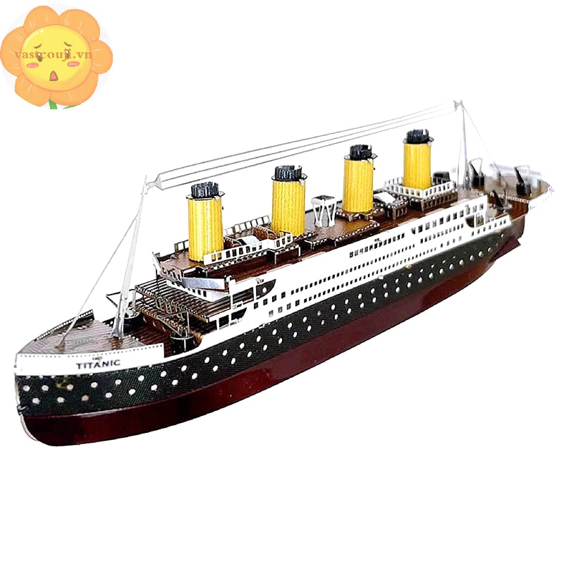 Bộ Đồ Chơi Lắp Ráp Mô Hình Tàu titanic diy Cho Bé