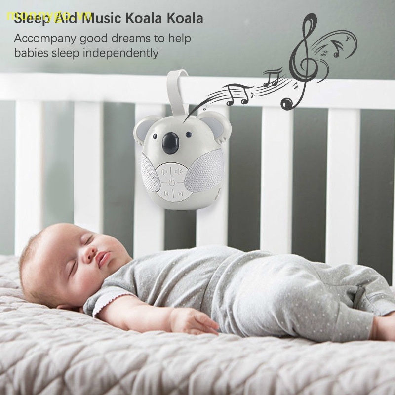 Monnygo Máy Tạo Tiếng Ồn Trắng Hình Gấu koala Hoạt Hình Giúp Bé Ngủ Ngon Và Thư Giãn Được