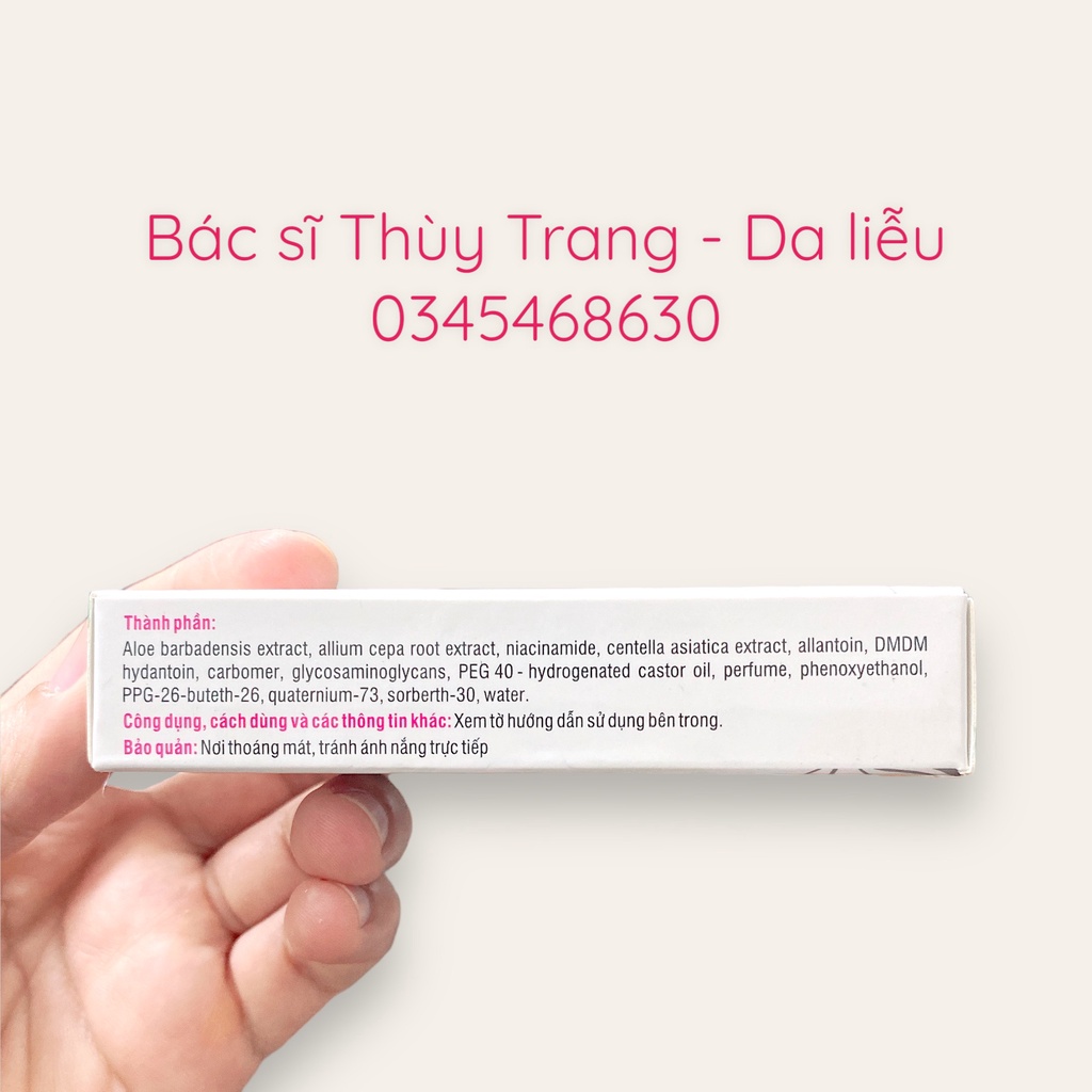 Kem giảm thâm mụn, thâm sau chấn thương, thâm do côn trùng đốt Young GSV - 15g