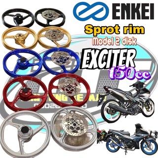 MÂM 3 CÂY ĐÚC ENKEI  EXCITER EX150 EX155  [ TẶNG ĐĨA TRƯỚC 245 MM ] GẮN NHƯ ZIN