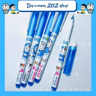 BÚT dạ kim MỰC XANH MỰC TÍM DORAEMON ngòi 0.35mm