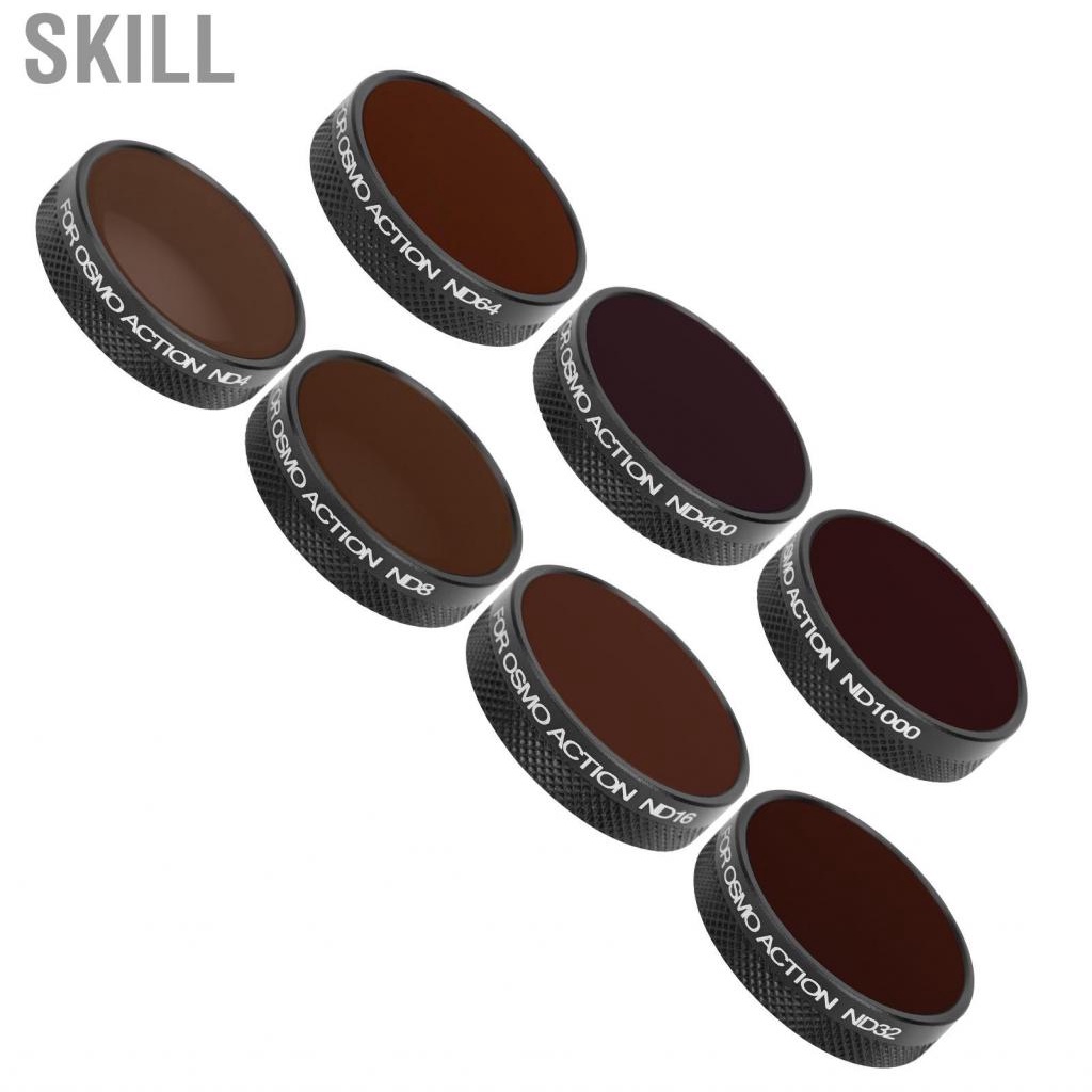 Skill Optical Glass ND Lens Filter High Definition Protective for Osmo Action Camera