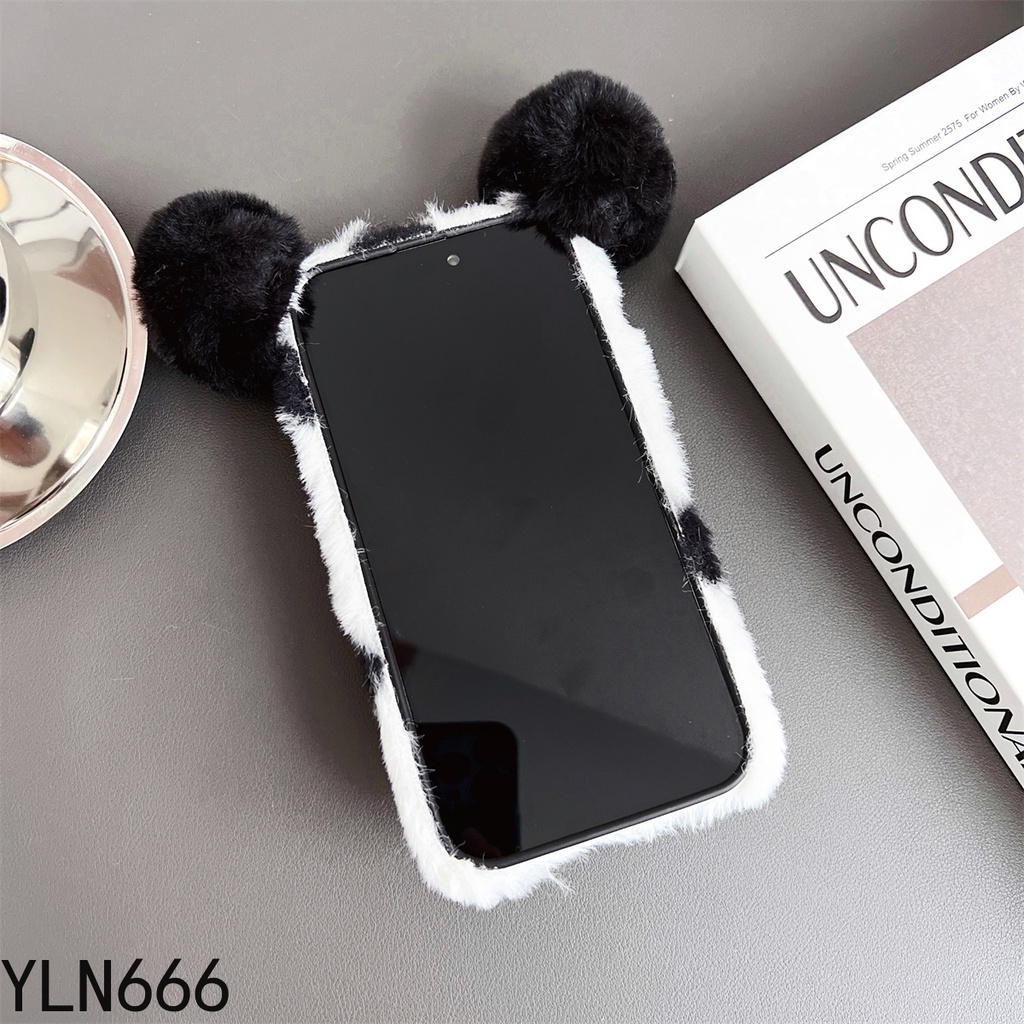 Vivo Ốp Điện Thoại Đính Bóng Lông Dễ Thương Cho Vivoy36 y35 y27 y22 y21 y75 y55 y77 y72 y21t y52 y30 y50 y22s y33s