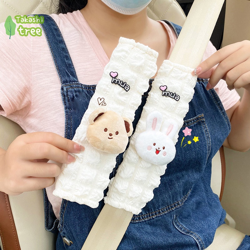 Đệm Bọc Dây Đai An Toàn Họa Tiết Hoạt Hình Cho Xe Hơi