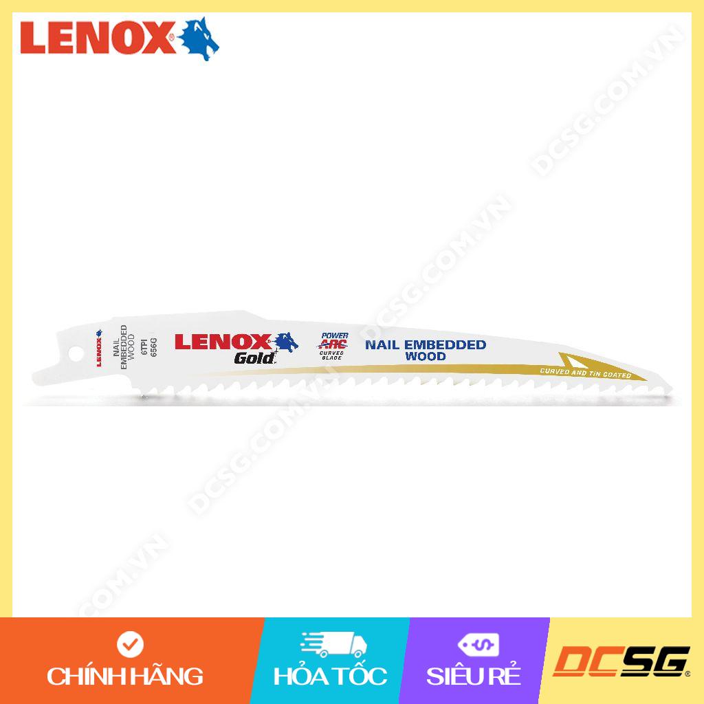 Lưỡi cưa kiếm cắt gỗ có đinh 6TPI Lenox Gold | DCSG