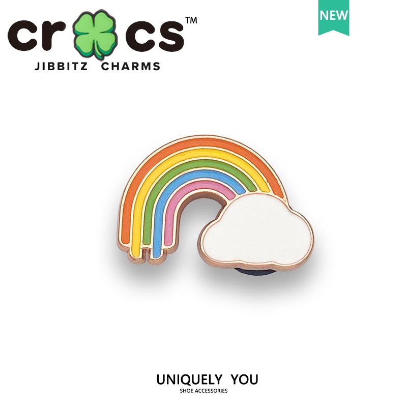 Vòng Cổ Kim Loại Mặt Hình Giày crocs Đính Đá Hồng Dễ Thương