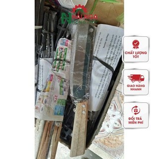 Dao thái thịt thái rau chuôi gỗ