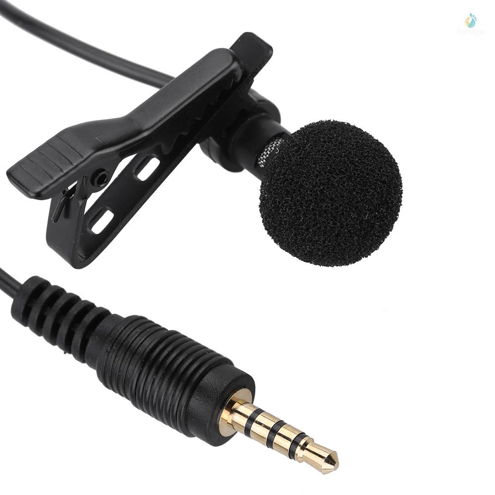 Micro mini Kẹp Ve Áo Có Dây jack 3.5mm Cho iphone ipad Điện Thoại Máy Tính Bàn laptop