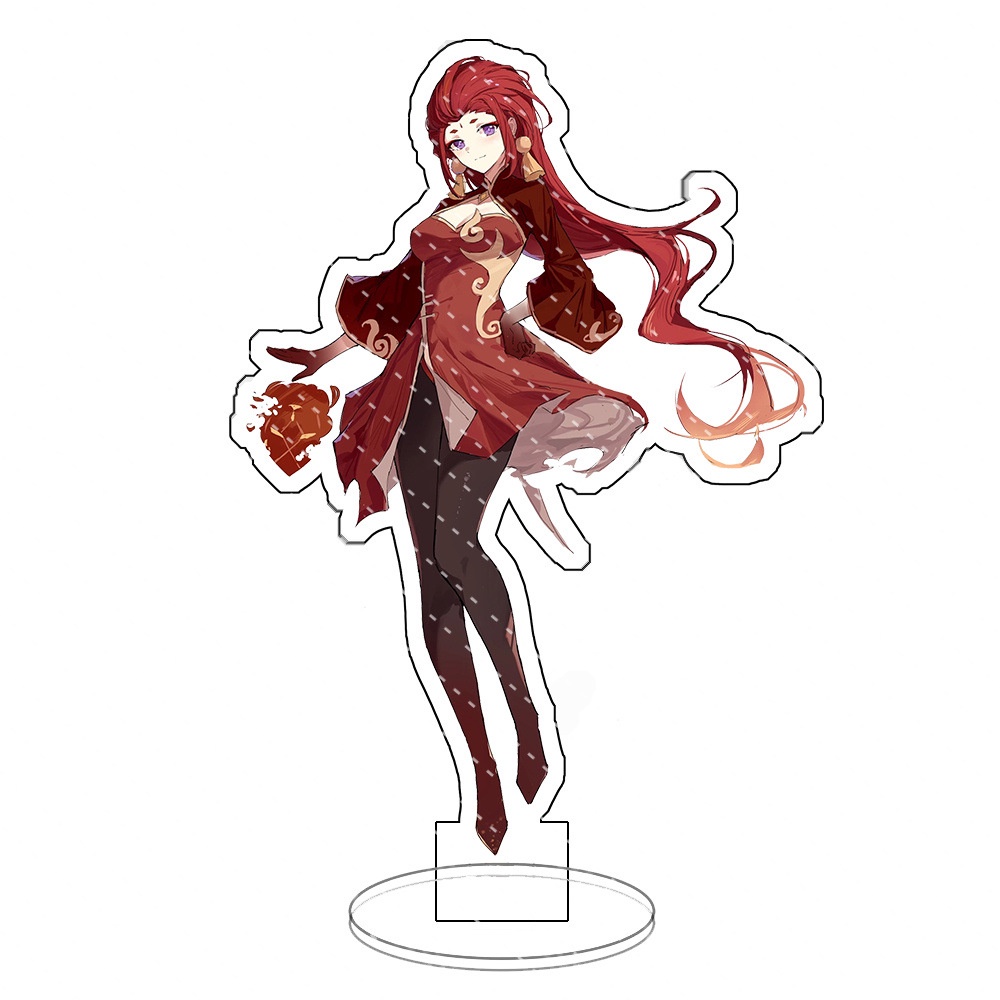 Genshin Thường Vụ Thẻ Acrylic Hoạt Hình Đồ Trang Trí Đứng Trò Chơi Thẻ Ngoại Vi Đồ Trang Trí Yae Ayato Quả Óc Chó Trái T