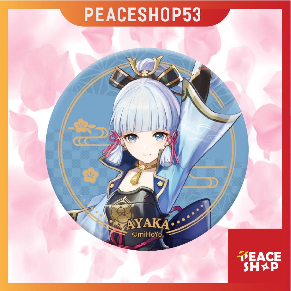 Huy hiệu Genshin Impact Inazuma Lấp Lánh Huy Hiệu Game Genshin Impact Phụ Kiện Anime Manga Ver 10 HH13