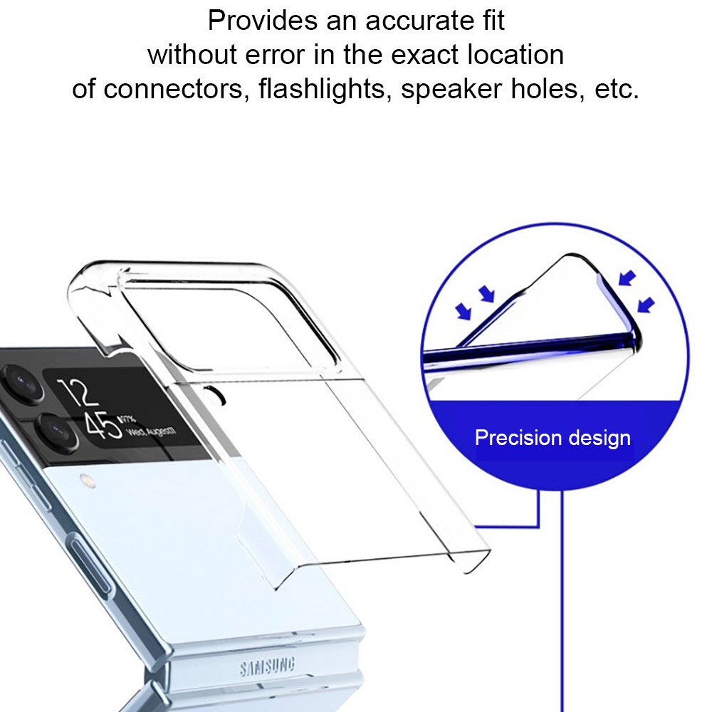 Araree Nukin 085 Case Samsung Galaxy Z-Flip 4 Clear Phone Cover Screen Protector