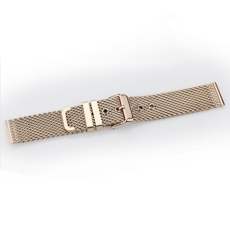 Dây Đeo Đồng Hồ Bằng Thép Không Gỉ 18mm 20mm 22mm 24mm 0.4mm 1.0mm mseh Dành Cho Nam Và Nữ