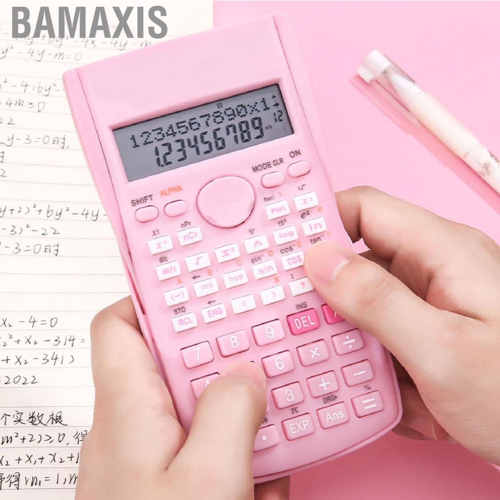 Bamaxis Scientific Calculator  Large Display Multifunction for Examination Student